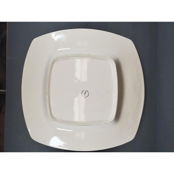 Vintage Deruta Ceramiche Square Platter, Handmade in Italy, Italian Pottery - Picture 3 of 6